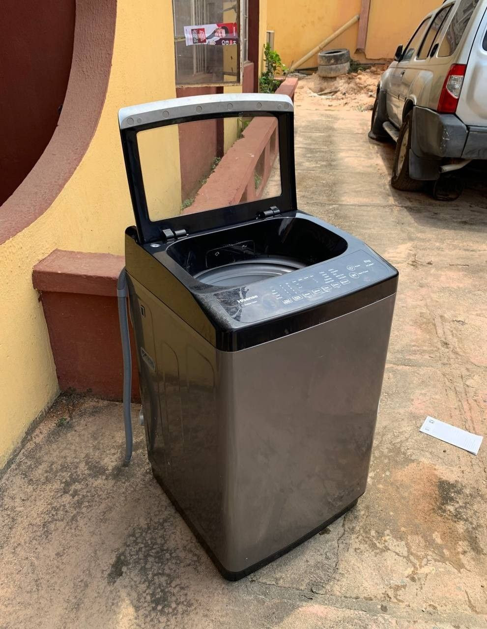 Clean 8Kg Hisense Automatic Washing Machine WTJA802T For-Sale