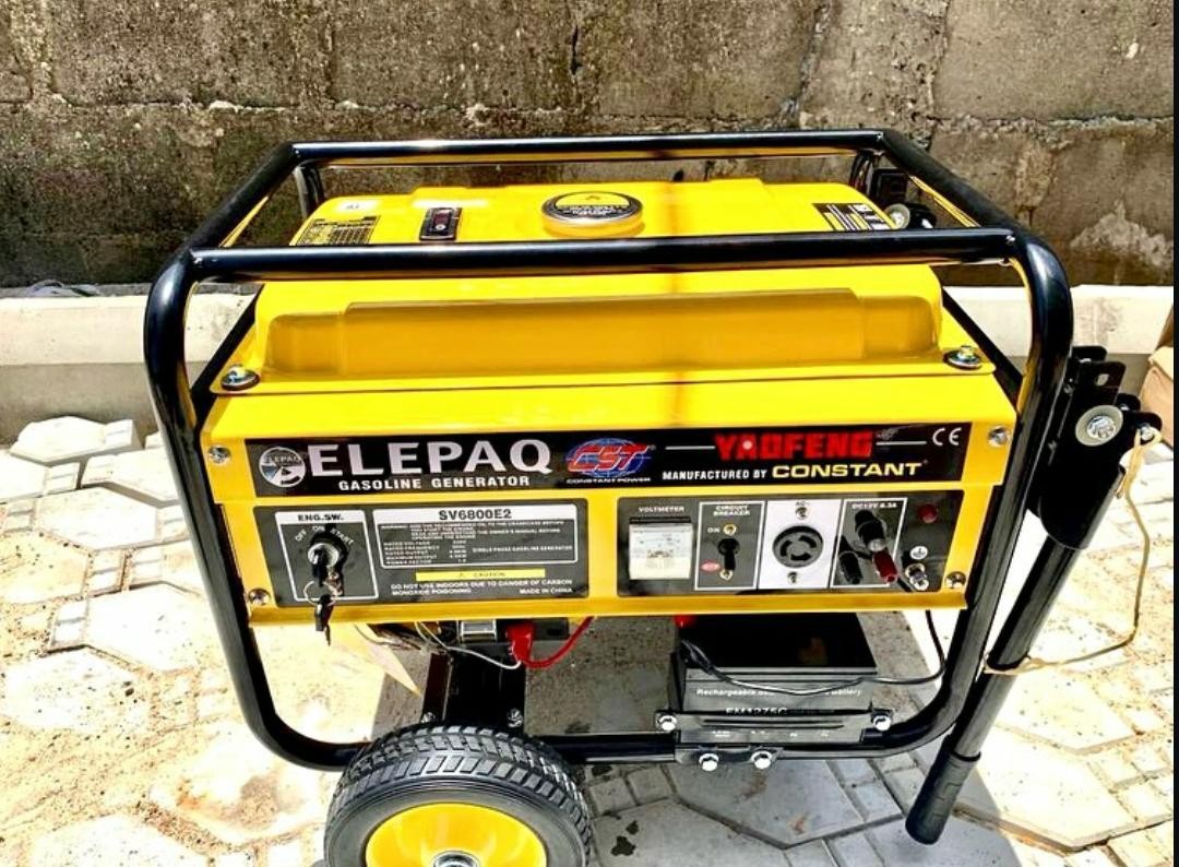 ❌SOLD OUT ....Few weeks used 4.5kva Elepaq constant generator