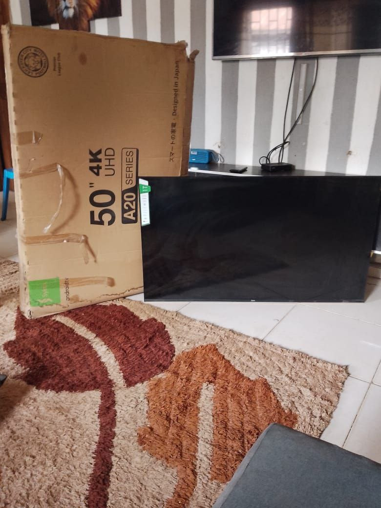 Syinix 50 Inches 4K Ultra HD Smart Andriod Television | 50A1S-UHD