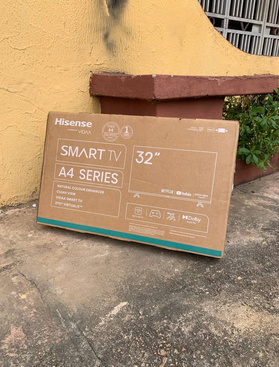 2Days Used 32Inches A4 Series 4K Smart Frameless Tv For-Sale