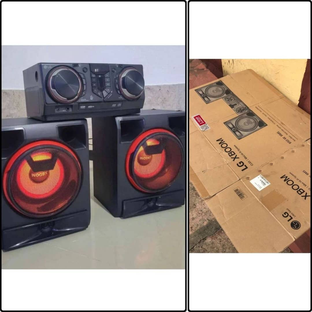 V.Clean LG XBOOM Mini Hi-Fi System 950W (CL65) With Pack For-Sale