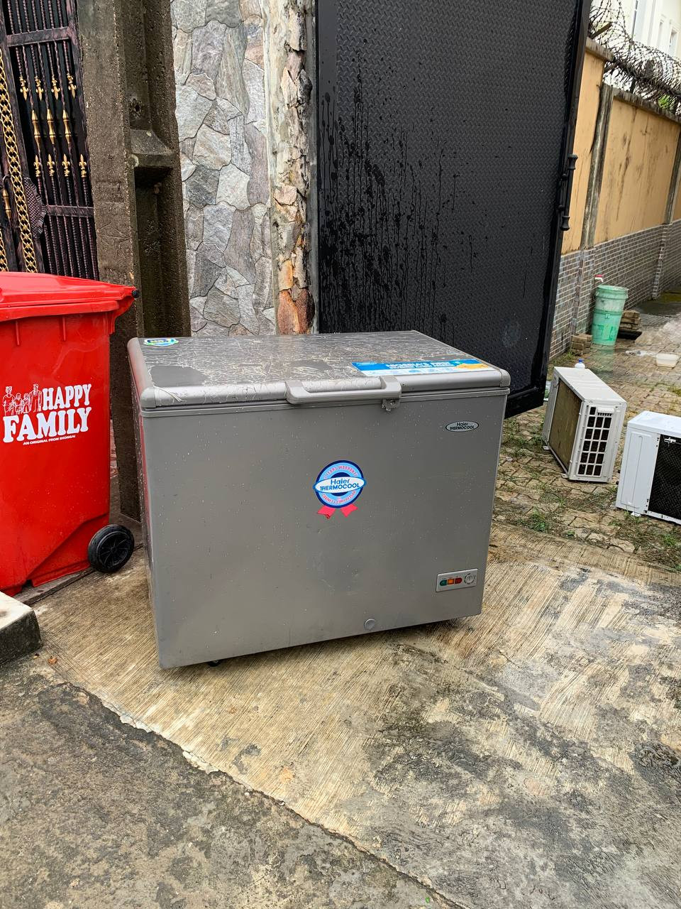 V.Clean, Haier Thermocool 319 Litres Inverter Chest Freezer | HTF-319IS SLV For-Sale