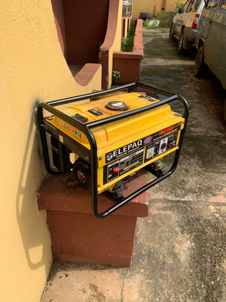 Clean 4.5kva, 100% Copper, Elepaq Constant Generator For-Sale