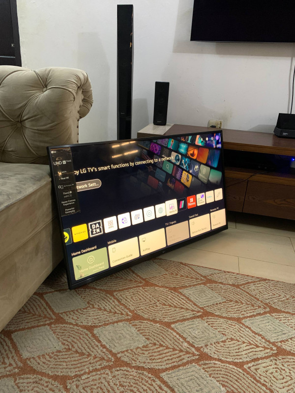 V.Clean 43Inches LG 4K Smart Tv For-Sale [ Product Code >> 0774 ]