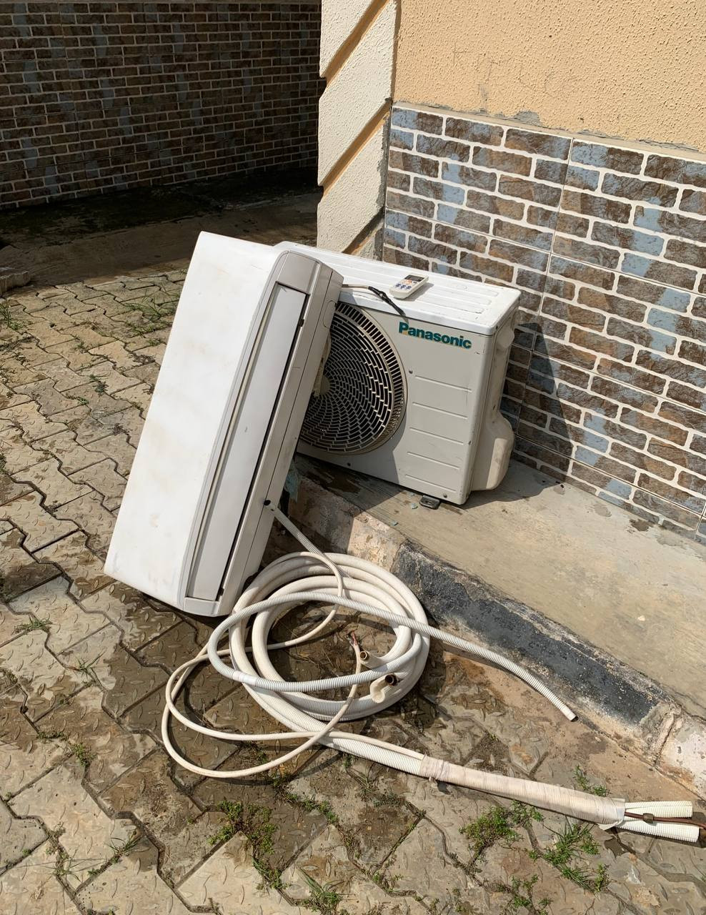 Clean 1.5Hp Panasonic Air-Conditioner With Kit and Already Filled Gas For-Sale