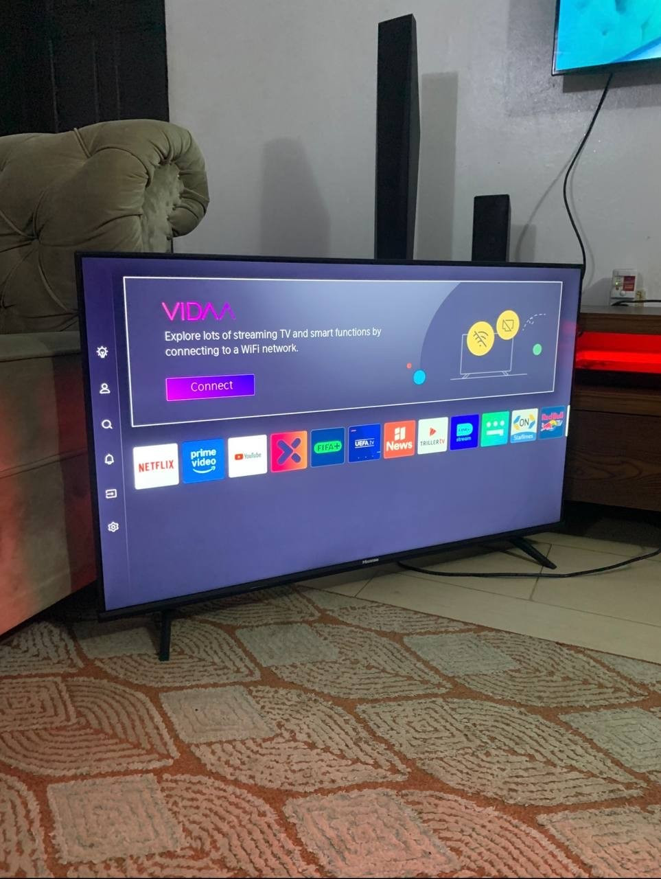 ❌❌SOLD-OUT❌❌ V.Clean, 43Inches, 4K Smart Hisense Tv For-Sale