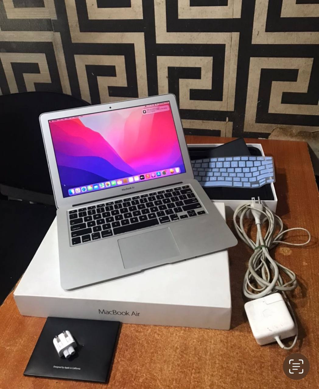 V.Clean 8Gb Ram, 128Gb Ssd, Corei5, 2-3Hours Ba3 Life, Keypad Light, 2017 MacBook Air Laptop With Pack For-Sale [ Product Code >> 0263 ]