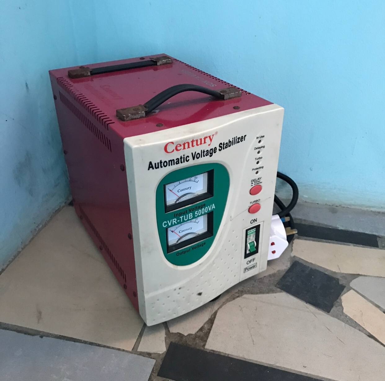 ❌SOLD OUT ... V.Clean Automatic Voltage Century 5000VA Stablizer For-Sale