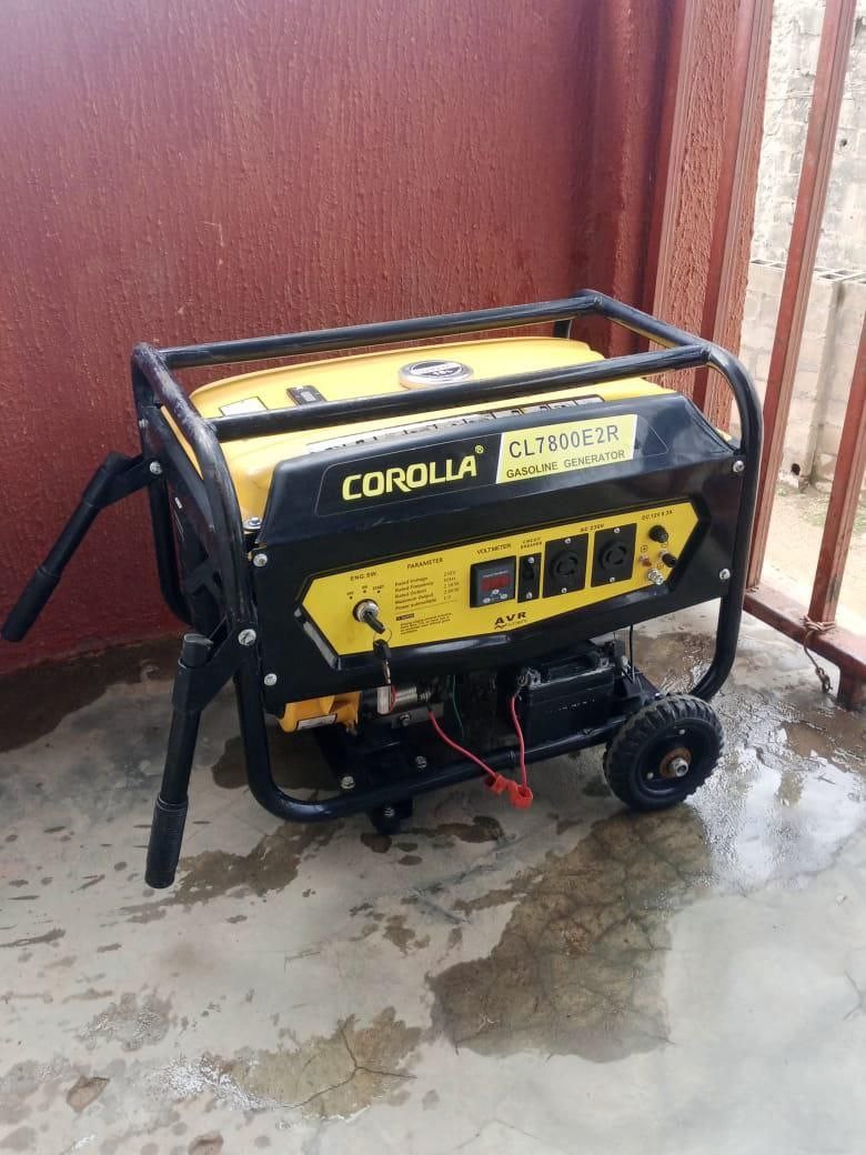 Very Clean 2.8kva key and start Corolla Generator