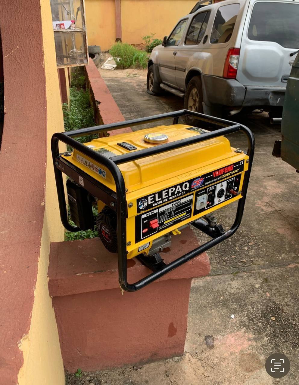 V.Clean, 2Month Used, 4.5Kva, 100% Copper, Elepaq Constant Generator For-Sale