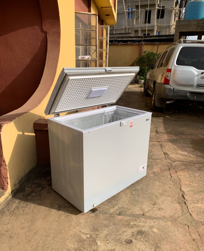 ❌❌SOLD-OUT❌❌ V.Clean LG 190 Litters Chest Deep Freezer (GCS215SQFG) For-Sale [ Product Code >> 0385 ]