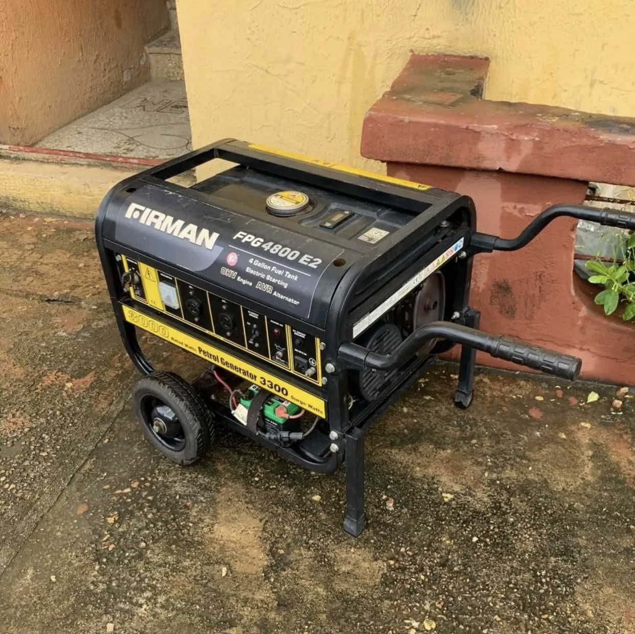 ❌❌SOLD-OUT❌❌ Clean, Kick Starter, 3.3kva Firman FPG4800 E2 Generator For-Sale