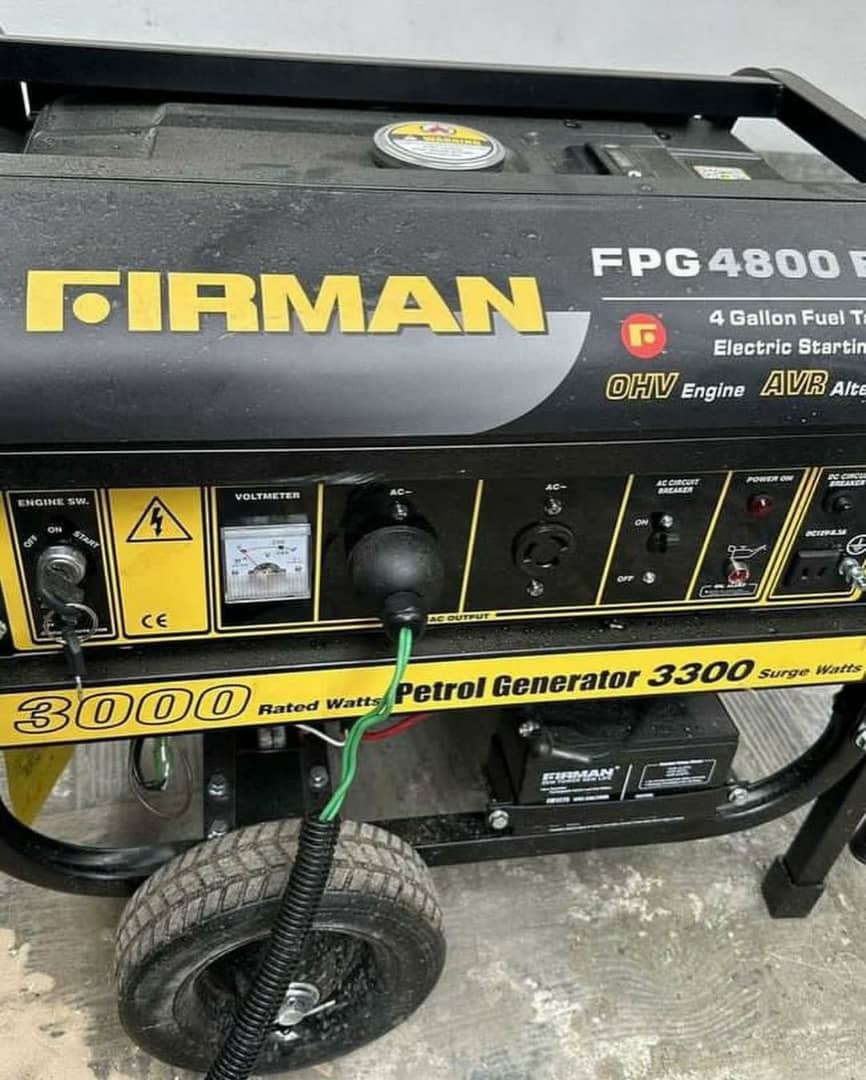 Super clean 3.3kva firman generator