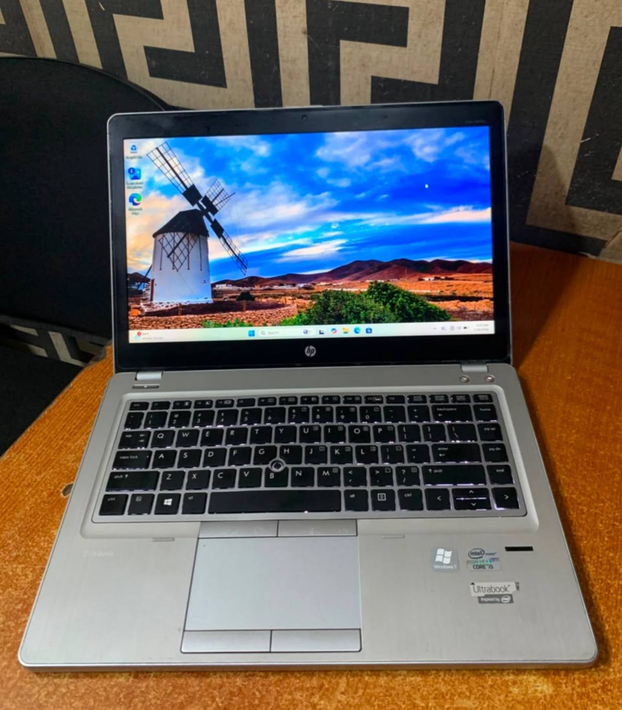 V.Clean 8Gb Ram, 500Gb Hdd, Corei5, 2-3Hurs Ba3 Life, Keyboard Light, Hp Folio 9470M Laptop For-Sale  [ Product Code >> 0605 ]