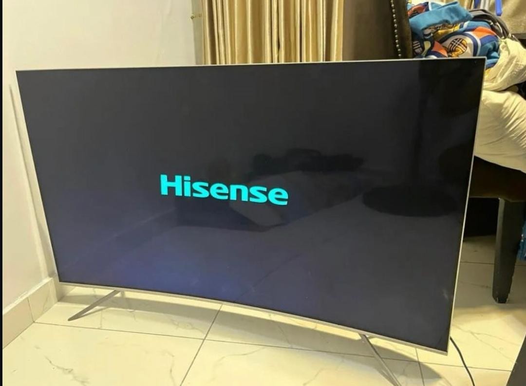 ❌❌SOLD-OUT❌❌ .... V.Clean Bluetooth 55inches, Curved Screen Series 7 4k Smart Hisense Tv For-Sale