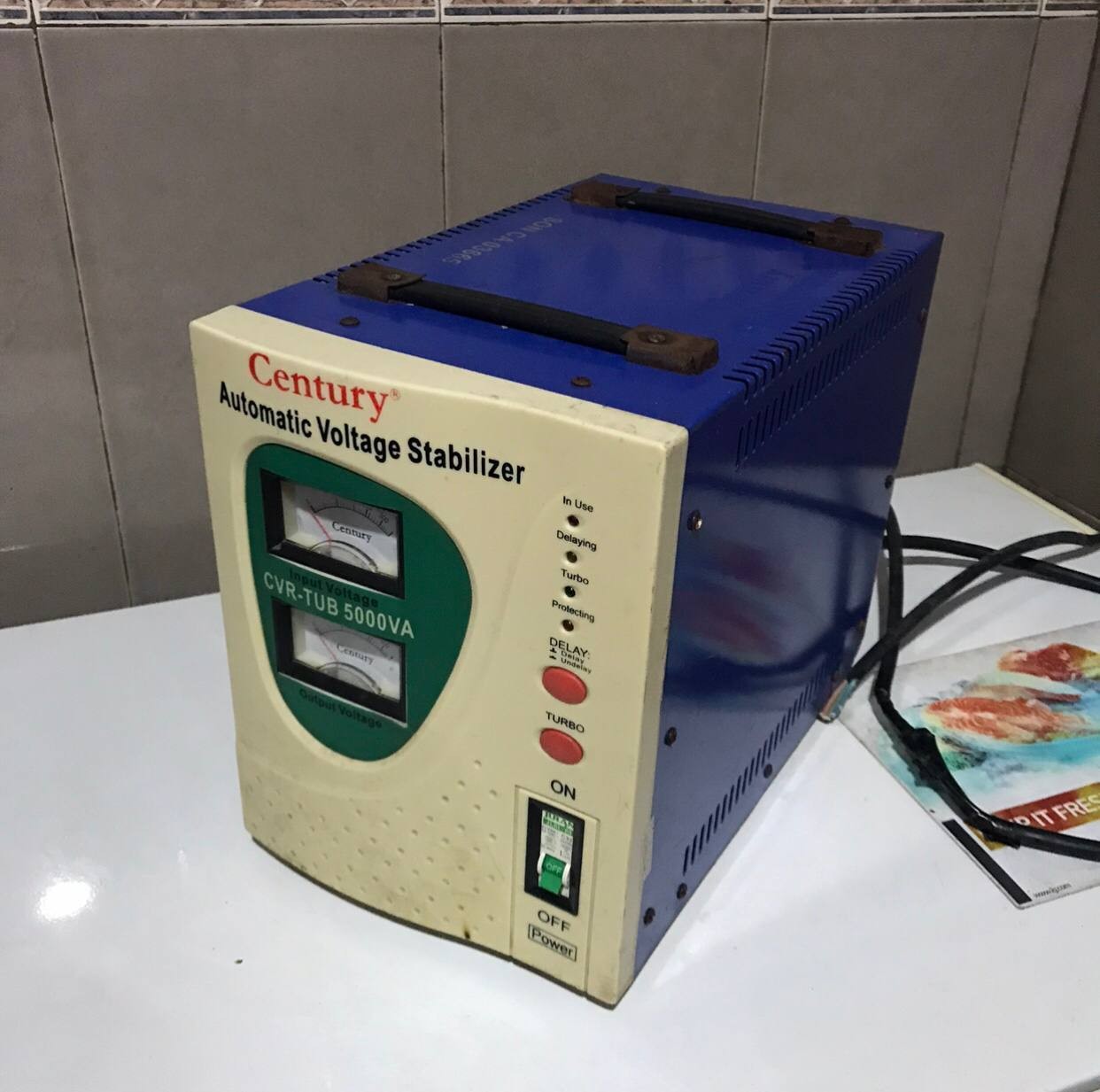 ❌❌SOLD-OUT❌❌ ... 5000VA Century Automatic Voltage Stabilizer For-Sale