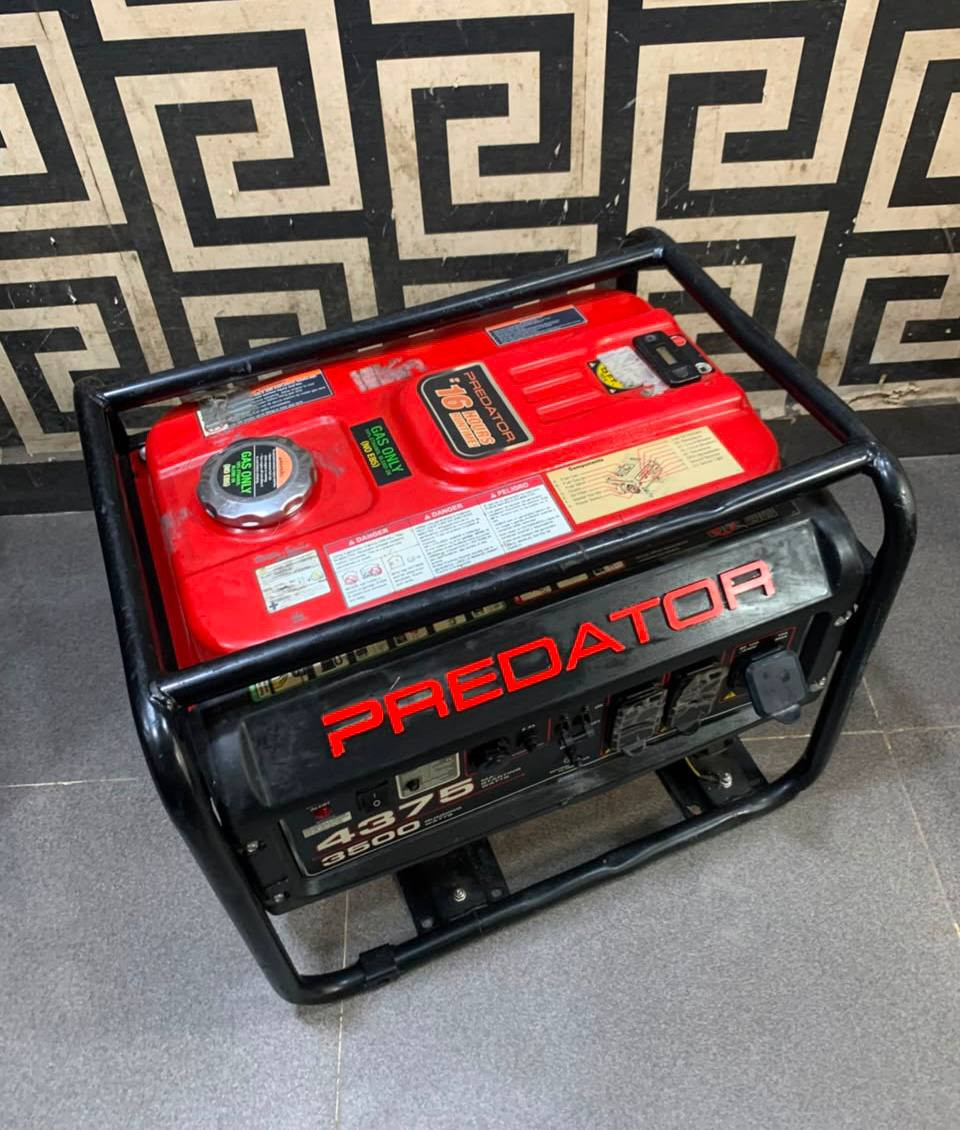 V.Clean 100% Copper, 3.5Kva Predator 4375 Manual Pure-Copper Petrol Generator For-Sale [ Product Code >> 0766 ]