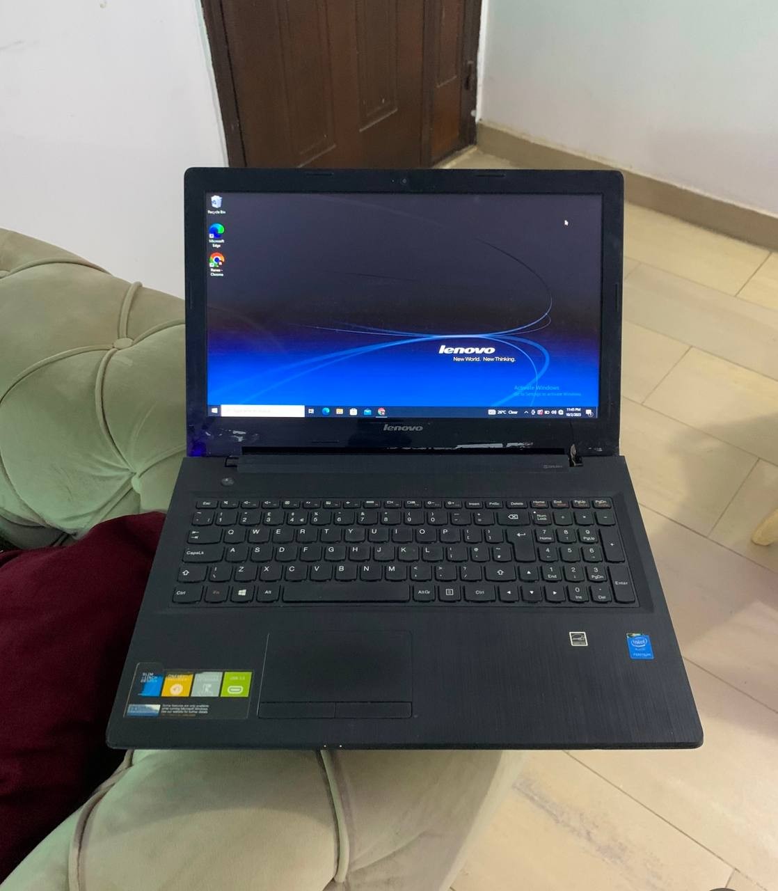 Clean 4Gb Ram, 1Tb Hdd, 3Hours Ba3 Life, Intel Pentium, Lenovo Laptop For-Sale