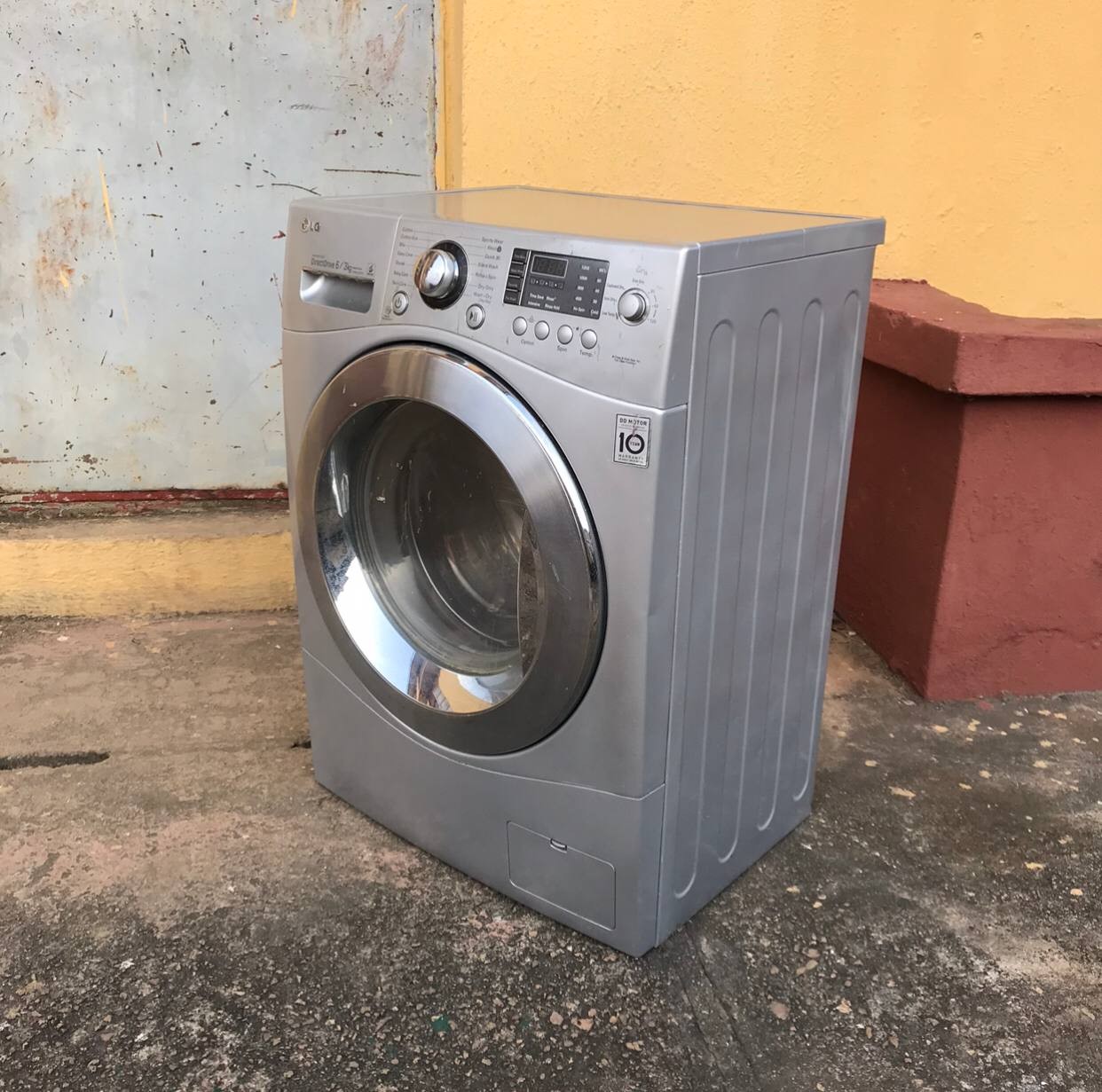 ❌️SOLD-OUT ..... 6Kg/3Kg LG wash & Dry F1280CDP25 Automatic washing machine For-Sale