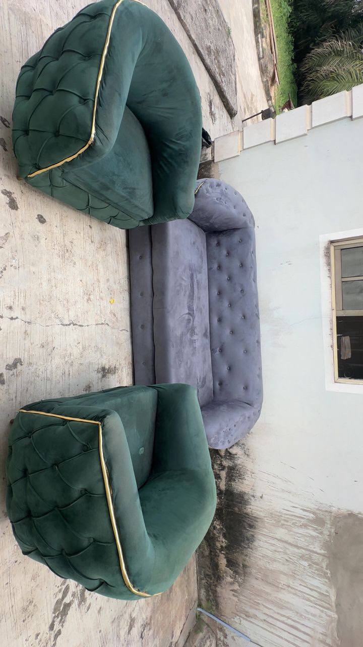 Very Clean 3 seater and 2 of 1 single fairly used seater for sale [Product Code 0232 ]