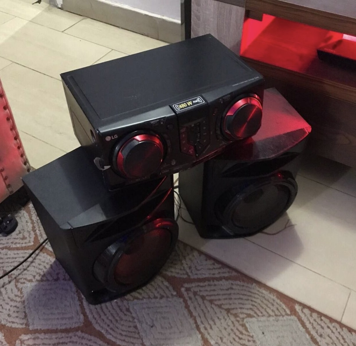 V.Clean 480W LG Cj44 Xboom Sound System For-Sale [ Product Code >> 0716 ]