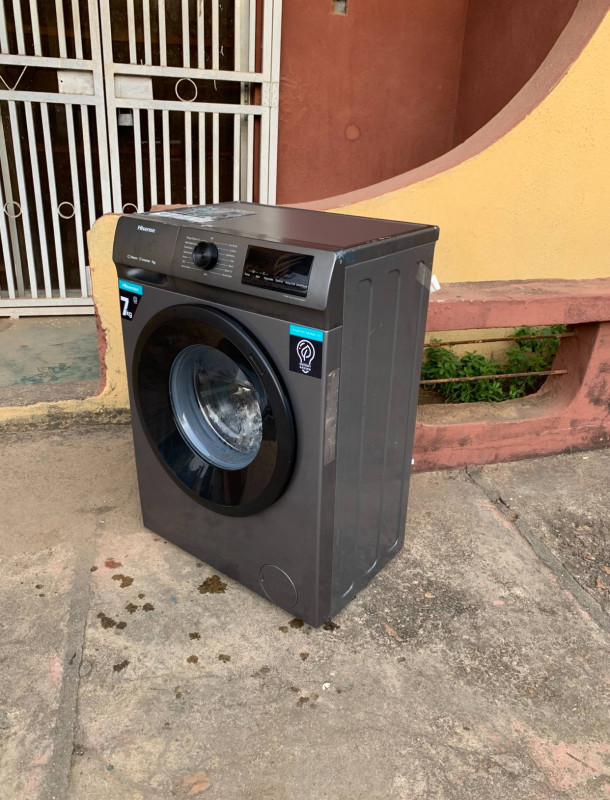 V.Clean 7Kg Front Loader Inverter Hisense Automatic Washing Machine For-Sale [ Product Code >> 0494 ]