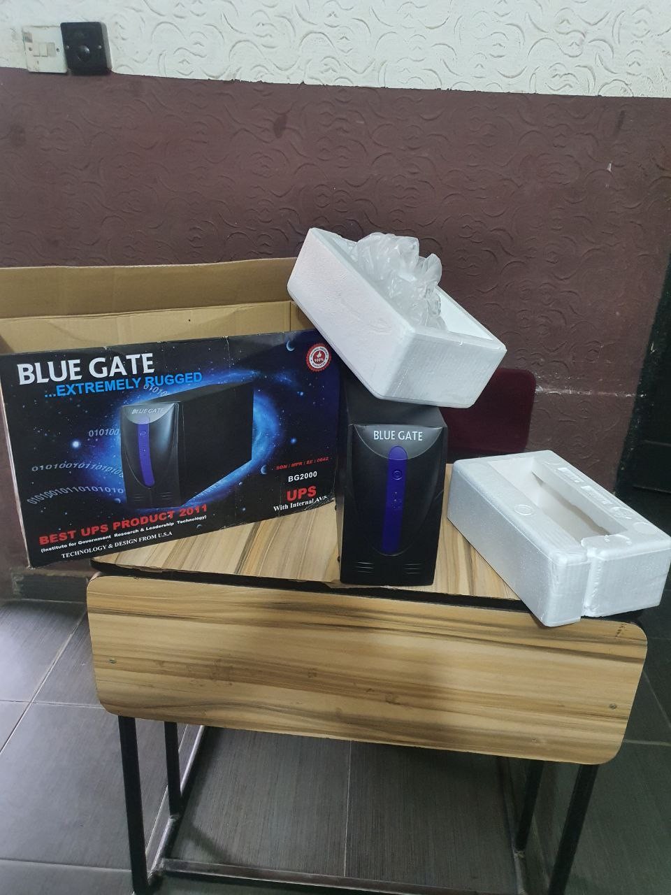 1-week Used 2.0kva Blue gate Uninterrupted power supply