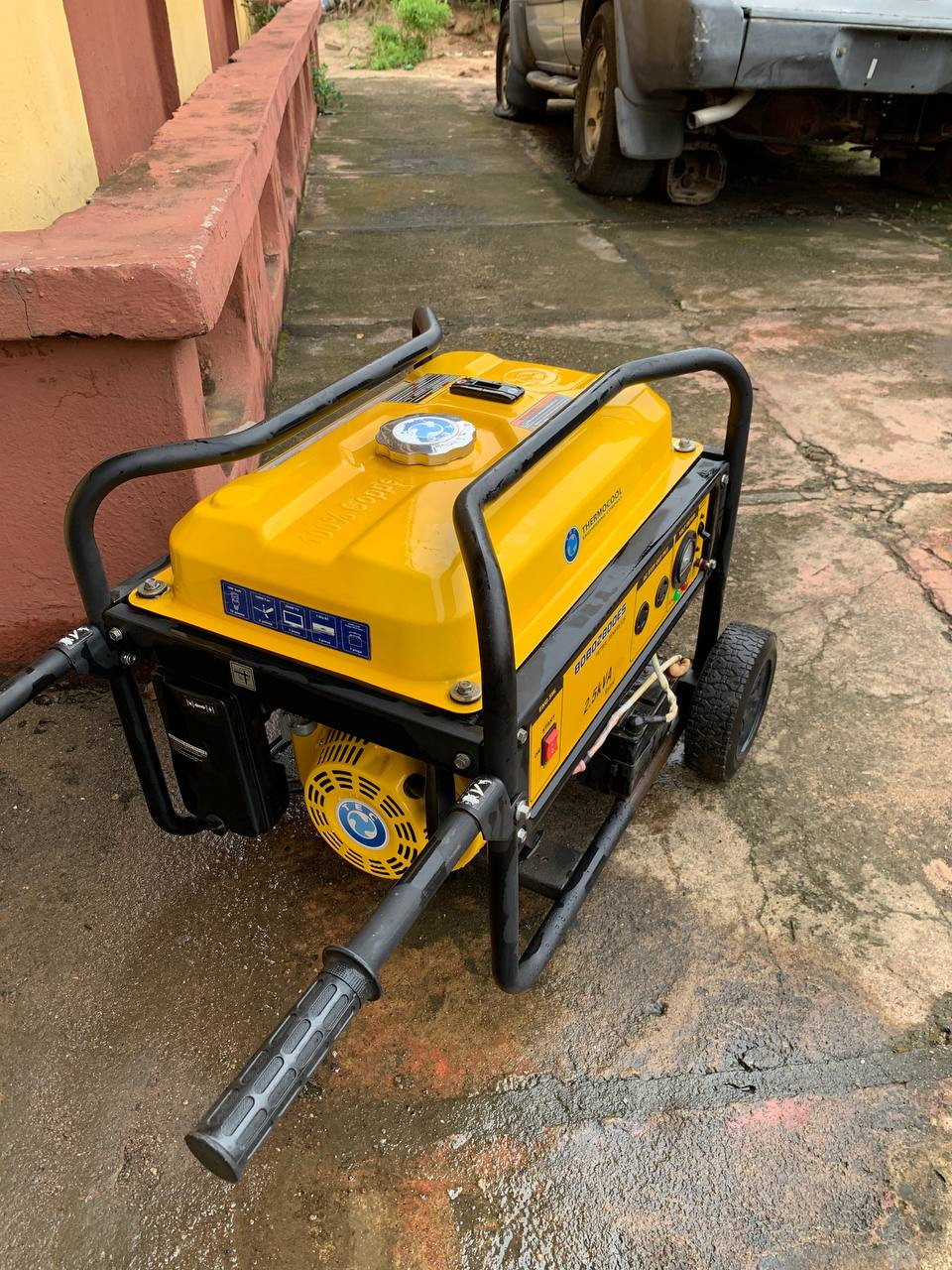 V.Clean 2.5kva, 100% Copper, Thermocool Push Starter Generator Set For-Sale