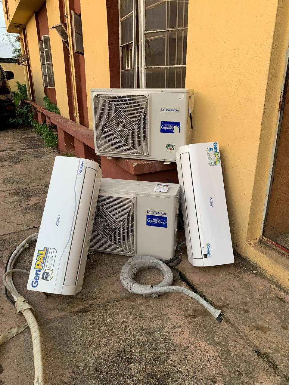 V.Clean 1.5Hp DC Inverter Haier Thermocool Air-Conditioner With Kit, Inner Hanger and already Filled Gas For-Sale