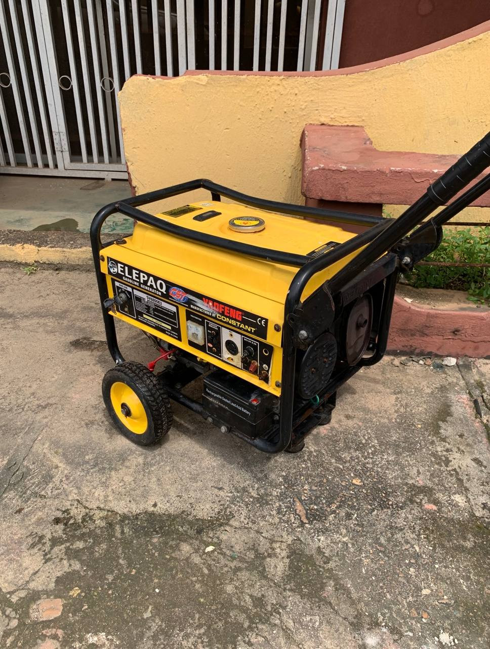 Clean, 100% Copper, 4.5kva, Kick Starter, Elepaq Constant Generator For-Sale