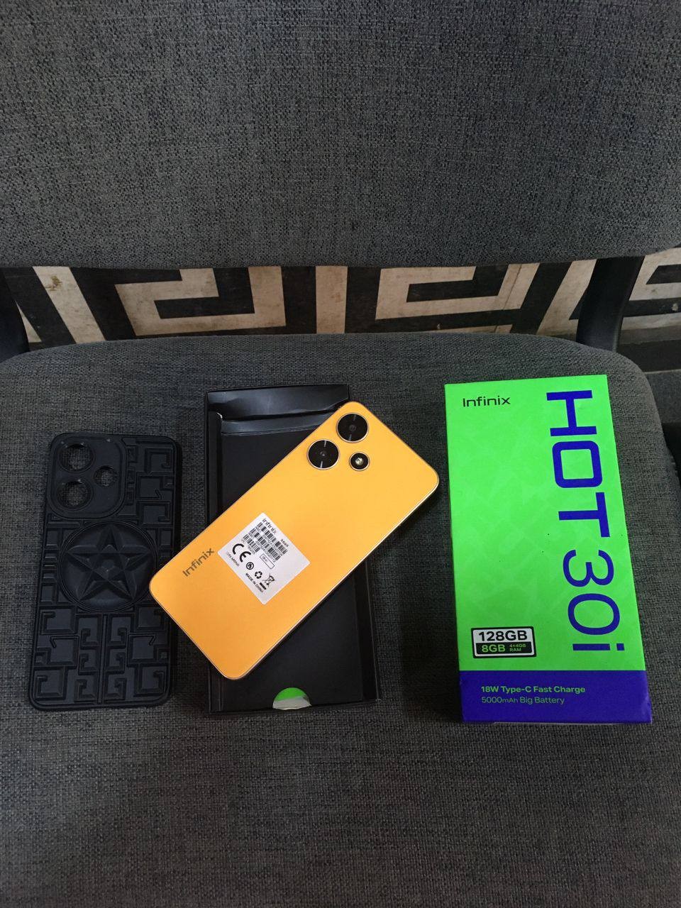 ❌️SOLD-OUT ...  V.Clean 4Gb Ram, 128Gb Rom Infinix Hot 30i With Pack For-Sale