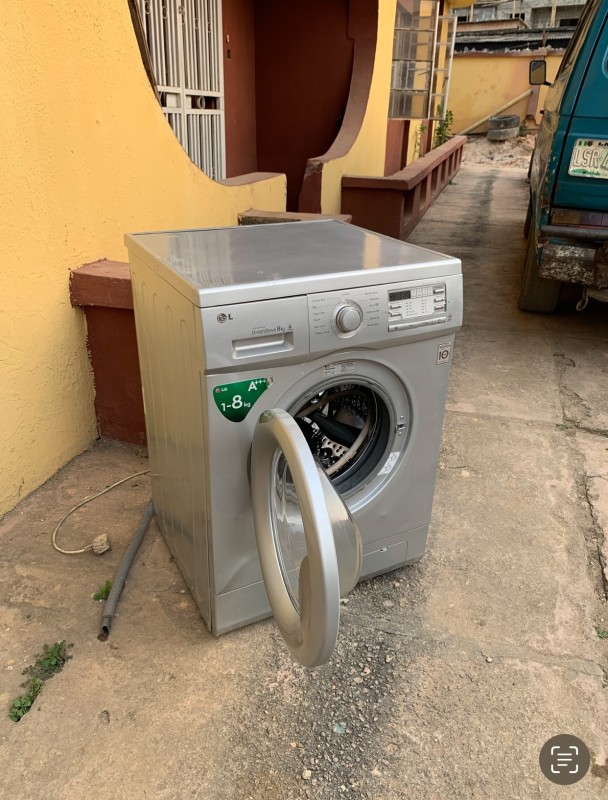 ❌❌SOLD-OUT❌❌ Clean 8Kg Full Automatic Direct Inverter LG Washing Machine F12B8TDP21 For-Sale