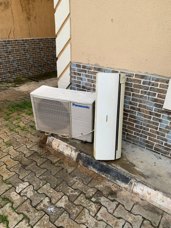 Clean 1.5Hp Panasonic Air-Conditioner With Gas For-Sale  [ Product Code >> 0568 ]