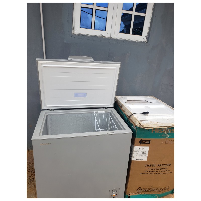 Just a month used hisense freezer 198L