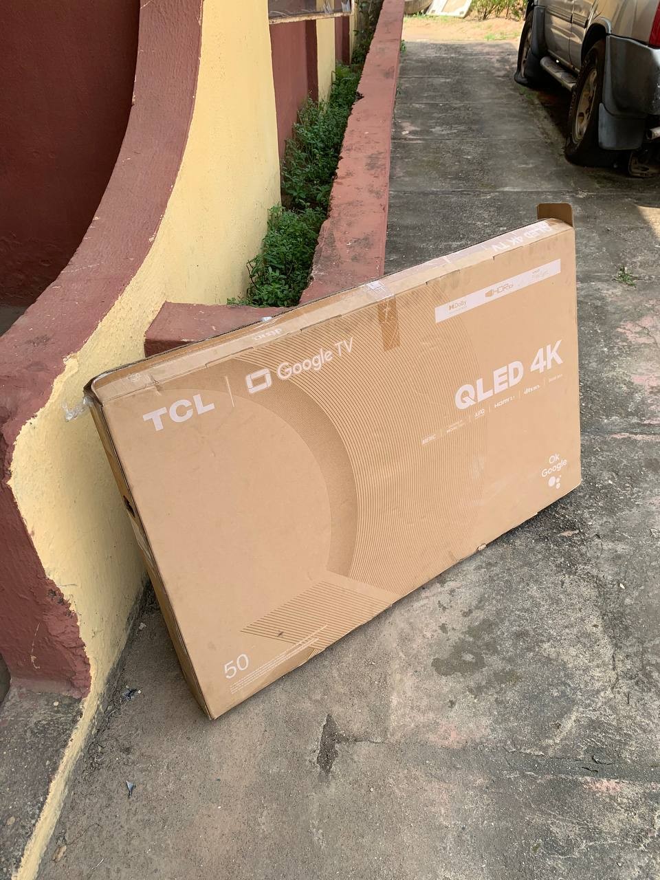 Awoof Brand New TCL 50Inch QLED, 4K, Bluetooth, Smart Android, Frameless TV For-Sale