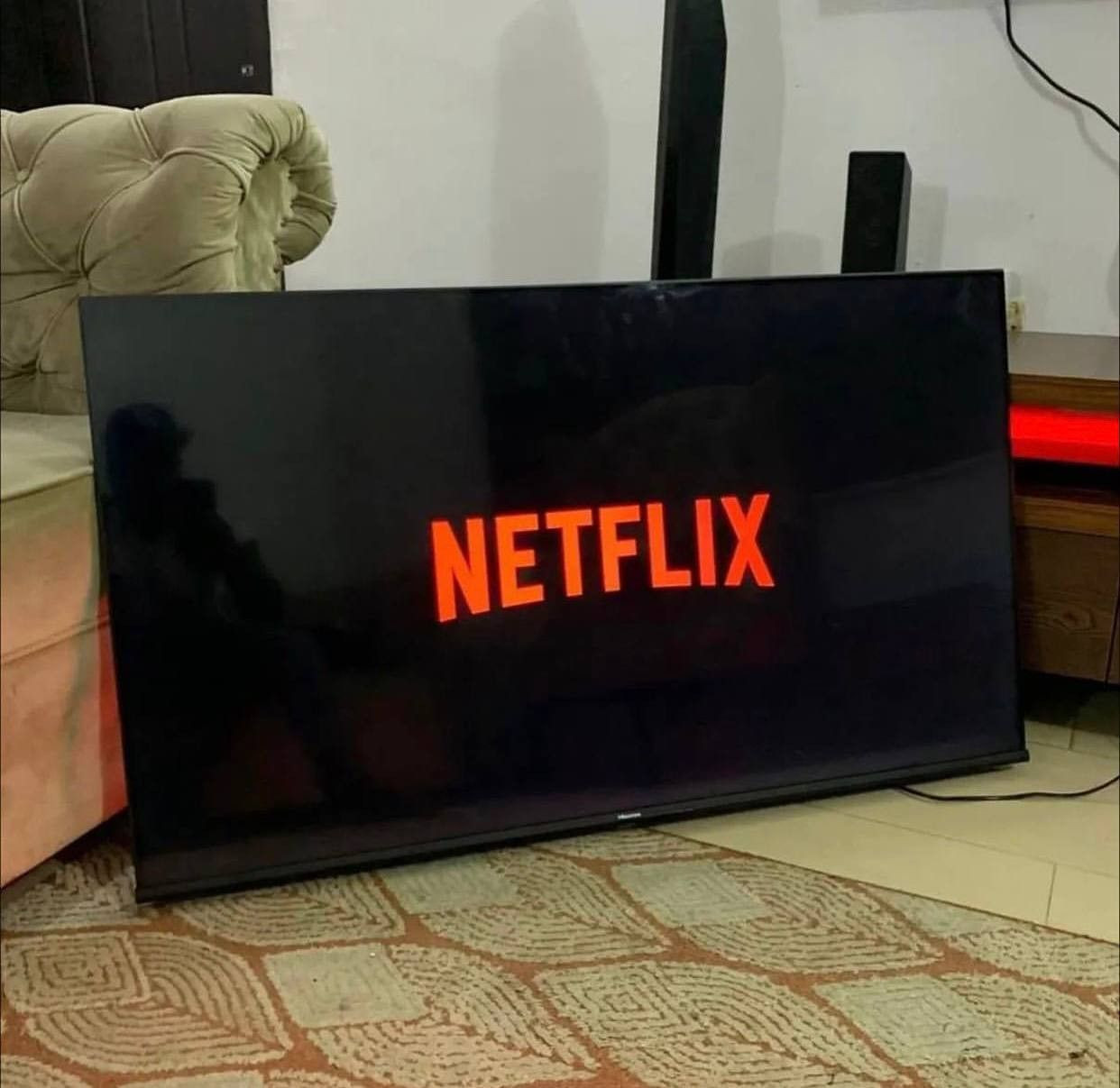 ❌❌SOLD-OUT❌❌ V.Clean, Two Months Used, 43Inches, 4K, Smart Hisense Tv For-Sale