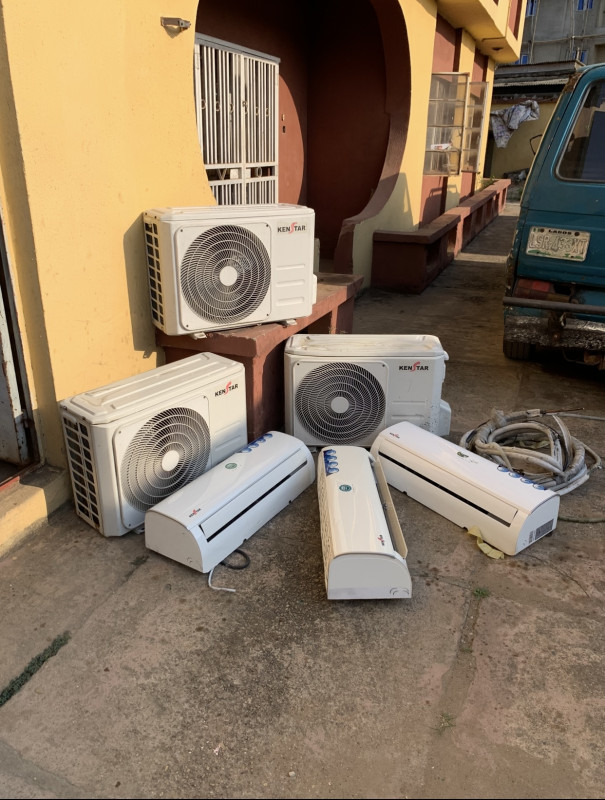 V.Clean 1.5Hp Kenstar Air-Conditioner With Kit, Inner Hanger and Already Filled Gas For-Sale  [ Product Code >> 0233 ]