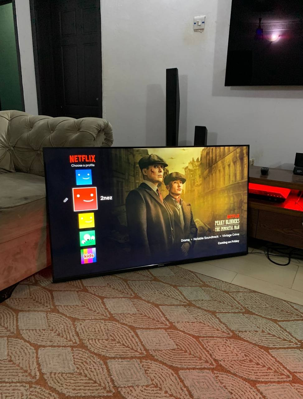 V.Clean 55Inches 4K Smart Aeon Frameless Tv For-Sale [ Product Code >> 0215 ]