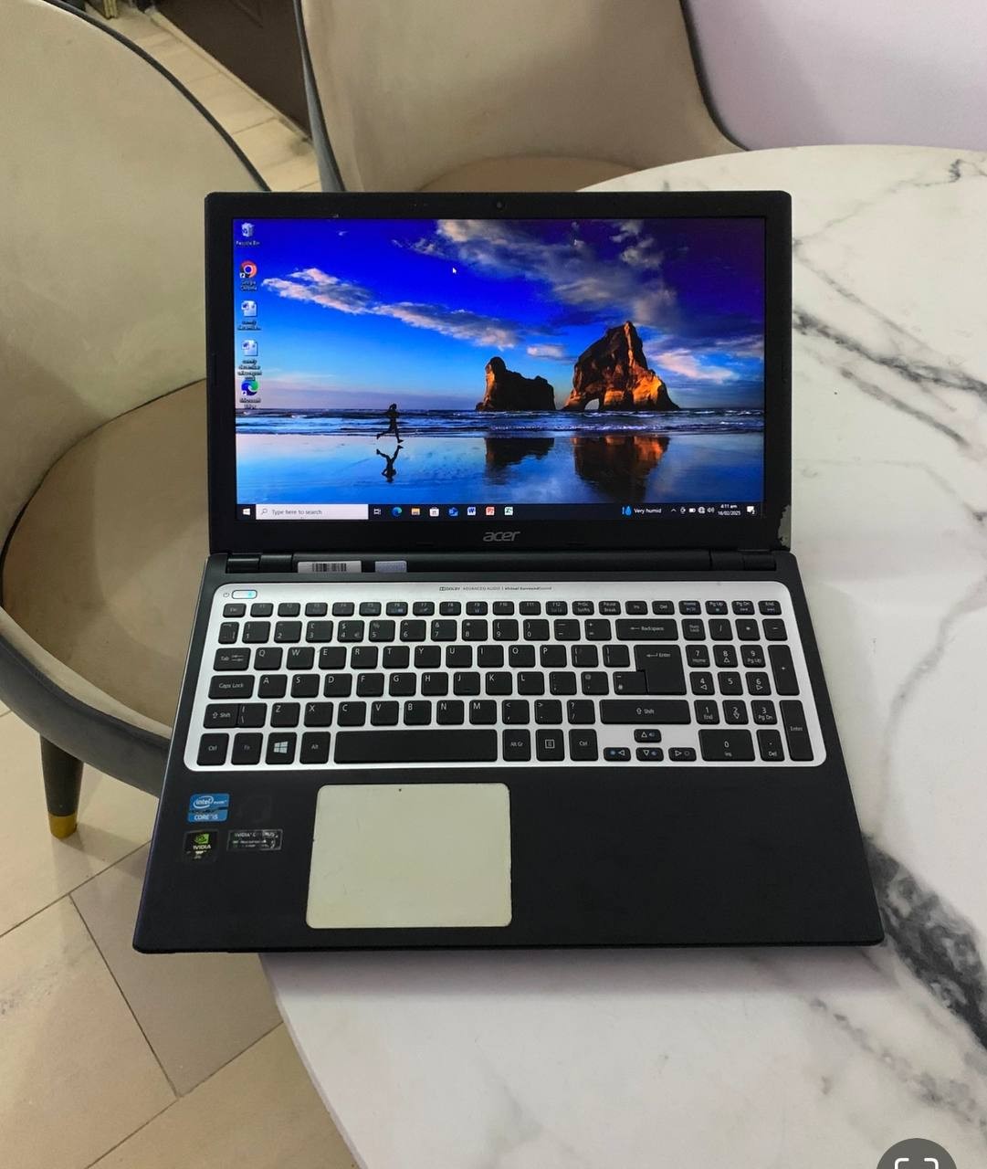 Clean 8Gb Ram, 500Gb Hdd, 2Hours Ba3 Life, Corei5, Acer Laptop For-Sale