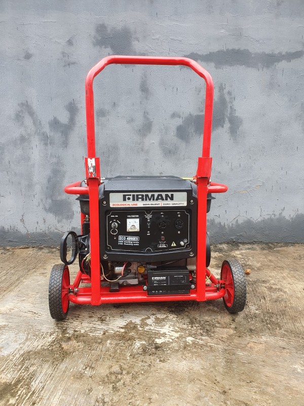 100% Clean Four Month Used Sumec Firman 3.4Kva 100% Copper Key Starter Generator | ECO-4990ES