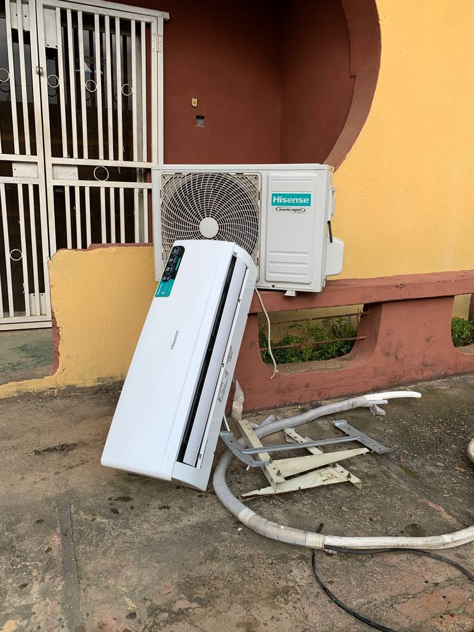 V.Clean 2Hp Hisense Inverter Air-Conditioner With Kit, Already Filled Gas, Indoor/Ourdoor Hanger For-Sale