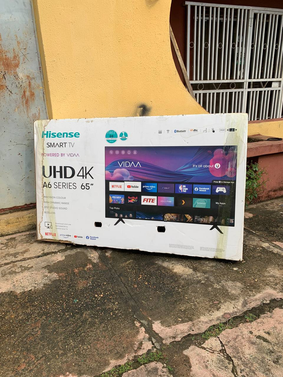 ❌❌SOLD-OUT❌❌ V.Clean Bluetooth Hisense UHD A6 Series, 4K, Smart, 65inches Hisense Tv For-Sale