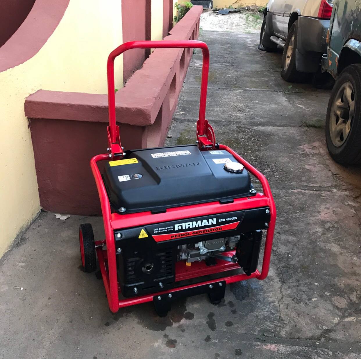 ❌SOLD OUT ... 100% Clean One Month Used Sumec Firman 3.4Kva 100% Copper Key Starter Generator | ECO-4990ES For-Sale