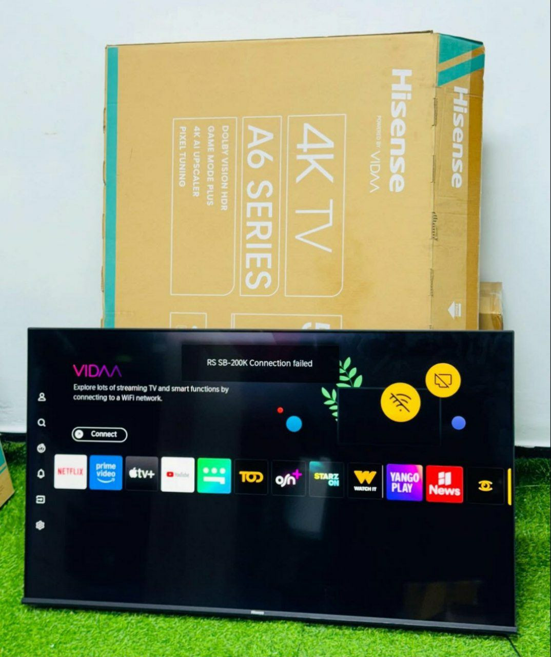 ❌❌SOLD-OUT❌❌ Just a month used 50inches hisense smart tv [ Product Code >> 0413 ]