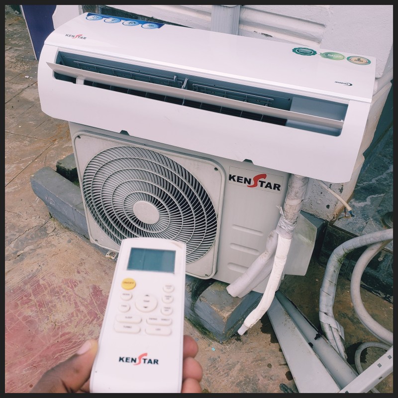 KENSTAR 1.5hp inverter ac with full kits