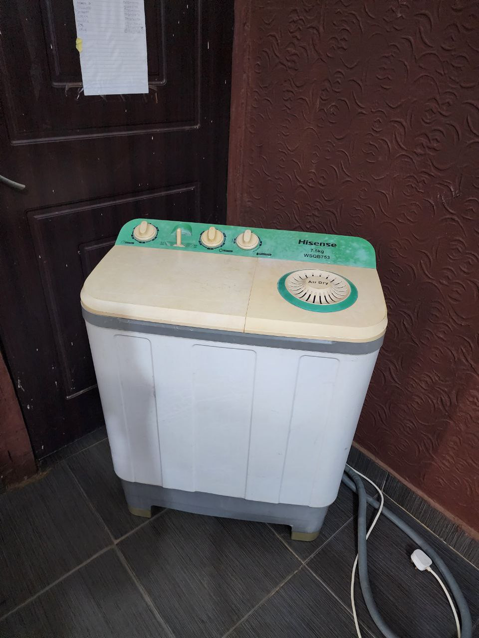 7.5kg Hisense Washing machine  For-Sale