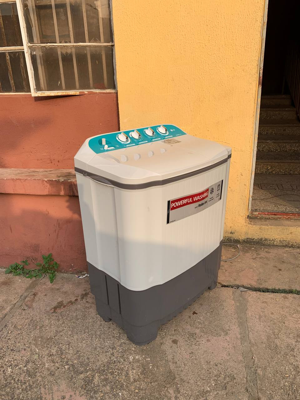 ❌❌SOLD-OUT❌❌ V.Clean 2Months Used LG Top Load Twin Tub 7KG (800RDWP) Washing Machine For-Sale