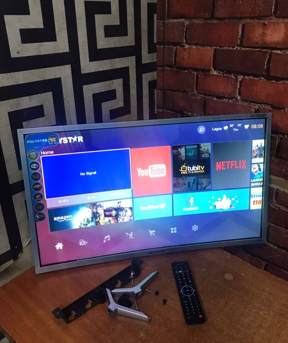 V.Clean 32Inches Polystar Curved Pv-JP32CV1100RX Smart tv For-Sale