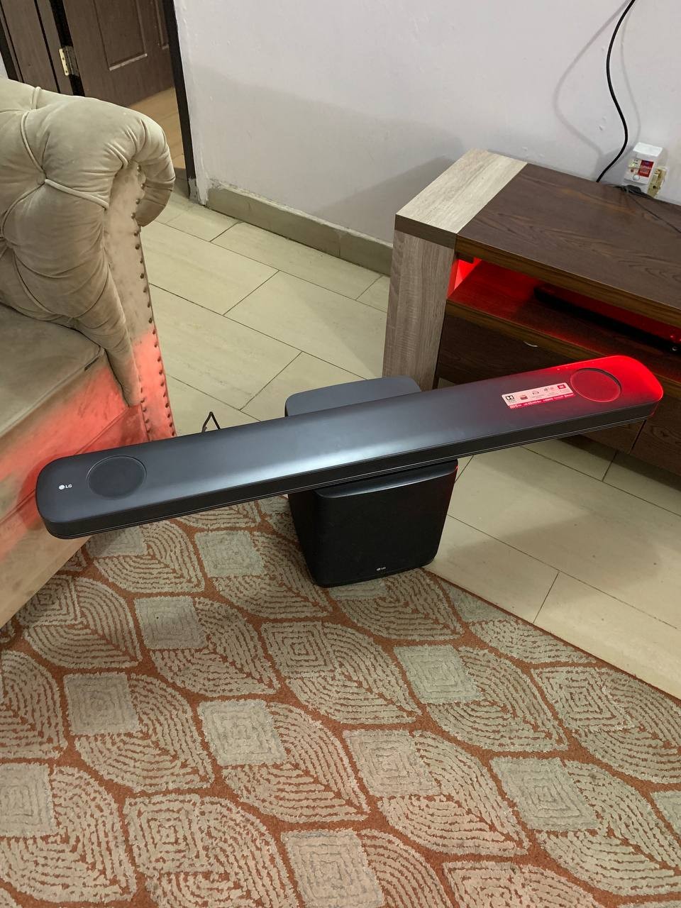 ❌❌SOLD-OUT❌❌....VClean 1000W LG SJ9 Bluetooth Wireless 5.1.2Ch Dolby Atmos Sound bar For-Sale
