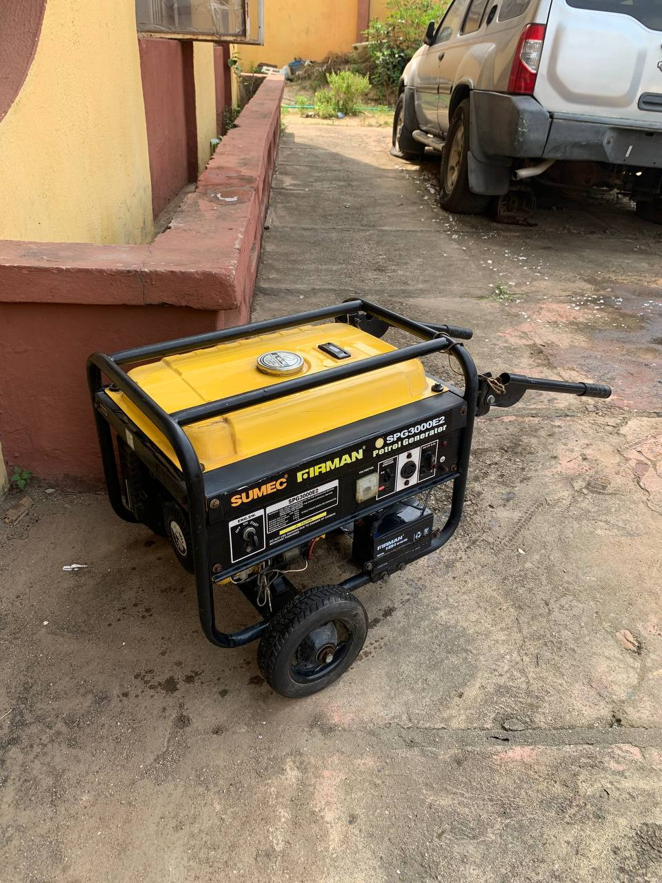 Clean 100% Copper Sumec Firman Kick Starter 2.8Kva Generator For-Sale